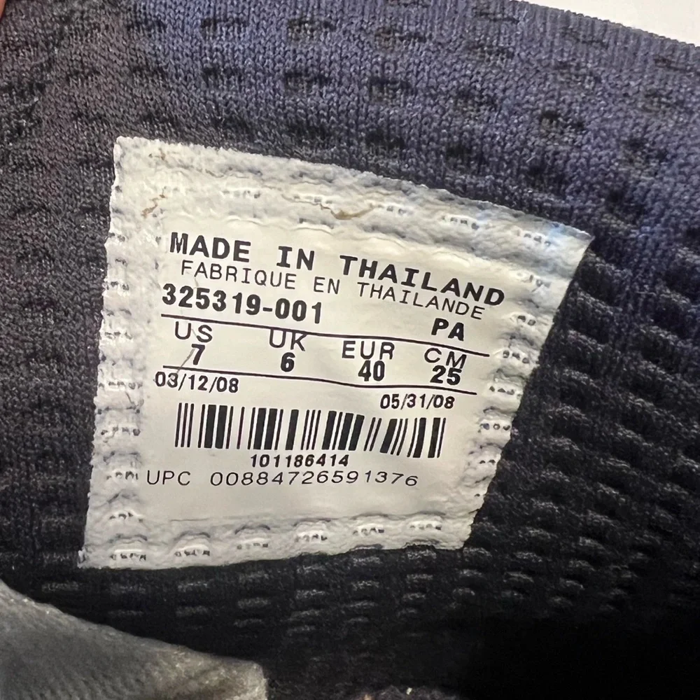 Nike High-Top Sneakers in Gray and Black with Snakeskin Texture